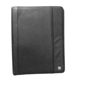 Vintage Avenues America Black Business Padded Portfolio